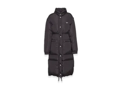 PRADA Re-Nylon Down Coat "Black/Blue"