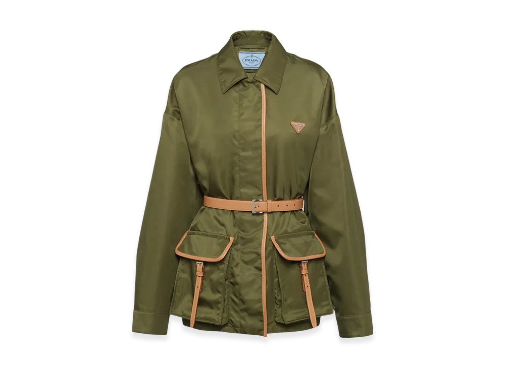 PRADA Women's Re-Nylon Jacket "Loden Green"