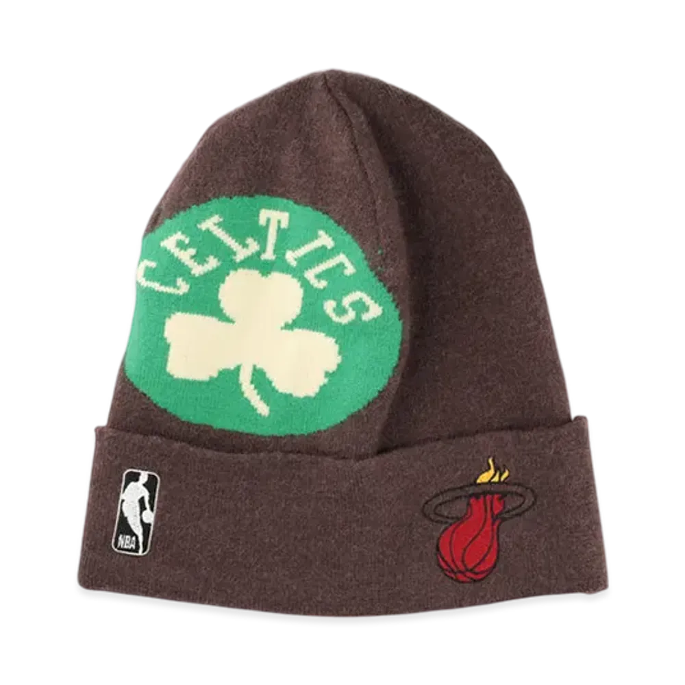 WIND AND SEA x NBA Jacquard Knit Cap "Celtics Heat"