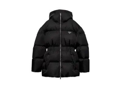 PRADA Women's Re-Nylon Down Jacket "Black"
