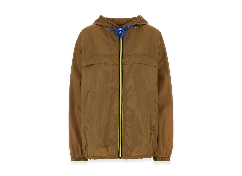 PRADA Women's Biscuit Re-Nylon Jacket "Camel"