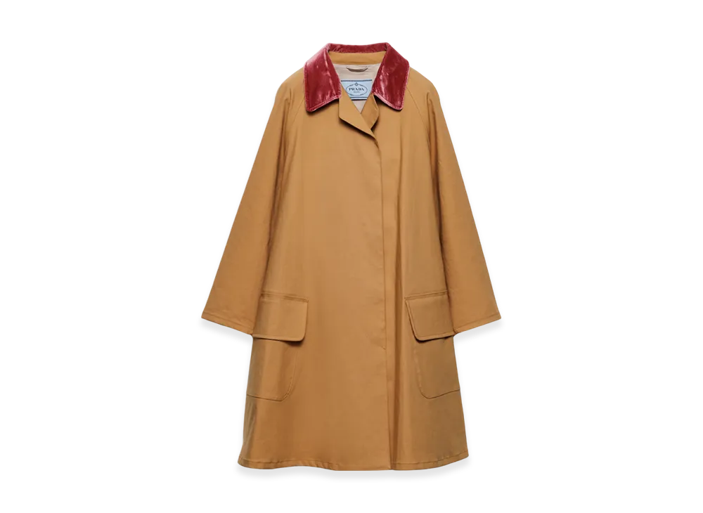 PRADA Women's Cotton Raincoat "Honey"