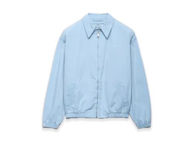 PRADA Old Gabardine Blouson Jacket "Light Blue"