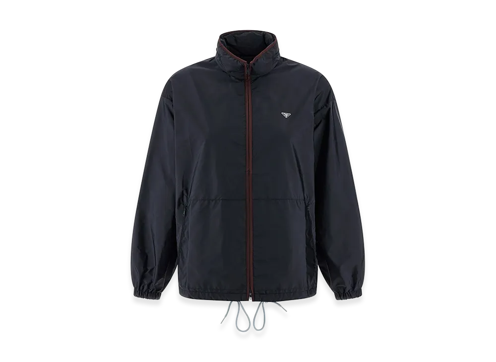 PRADA Wonen's Re-Nylon Windbreaker "Blue"