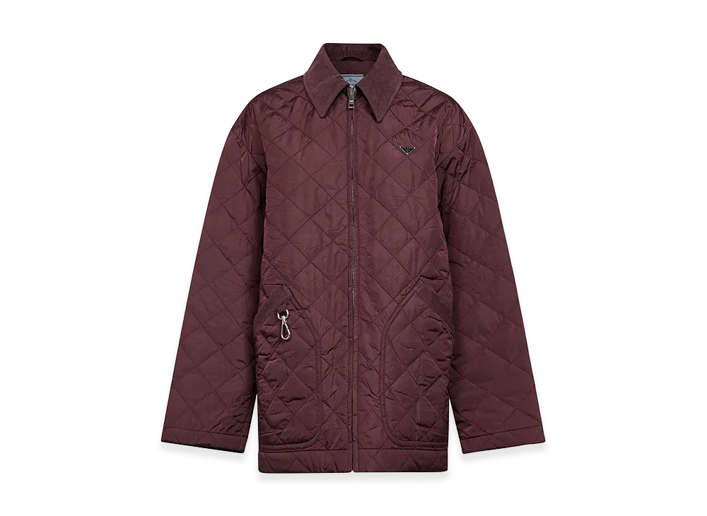 PRADA Women's Coats "Bordeaux"