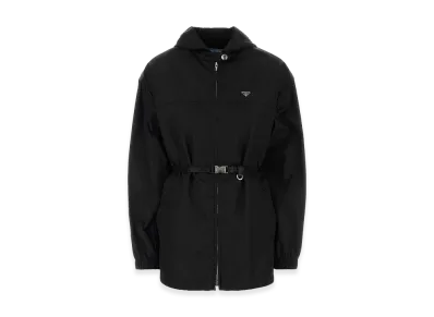 PRADA Women's Re-Nylon Windbreaker "Black"