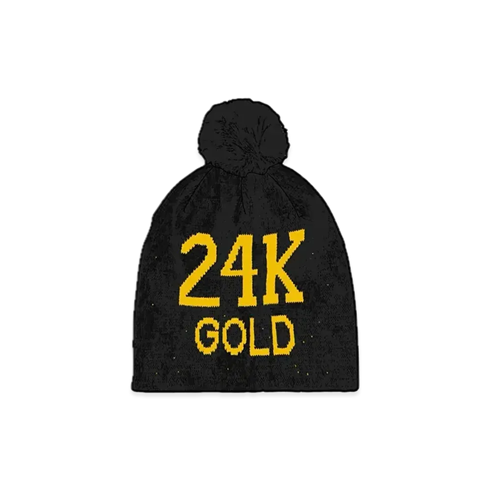 Supreme 24K Gold Beanie "Black"