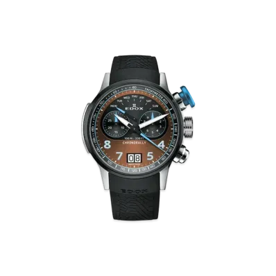 EDOX Chronorally Chronograph 45 "Brown" 38003-TINBU-BRNBU