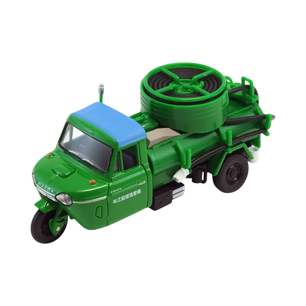 TOMYTEC "TOMICA LIMITED VINTAGE" 1/64 LV-122a Mazda T2000 Sanitation Vehicle (Eno Environmental Maintenance Green)