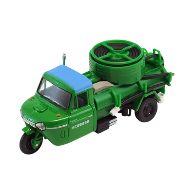 TOMYTEC "TOMICA LIMITED VINTAGE" 1/64 LV-122a Mazda T2000 Sanitation Vehicle (Eno Environmental Maintenance Green)