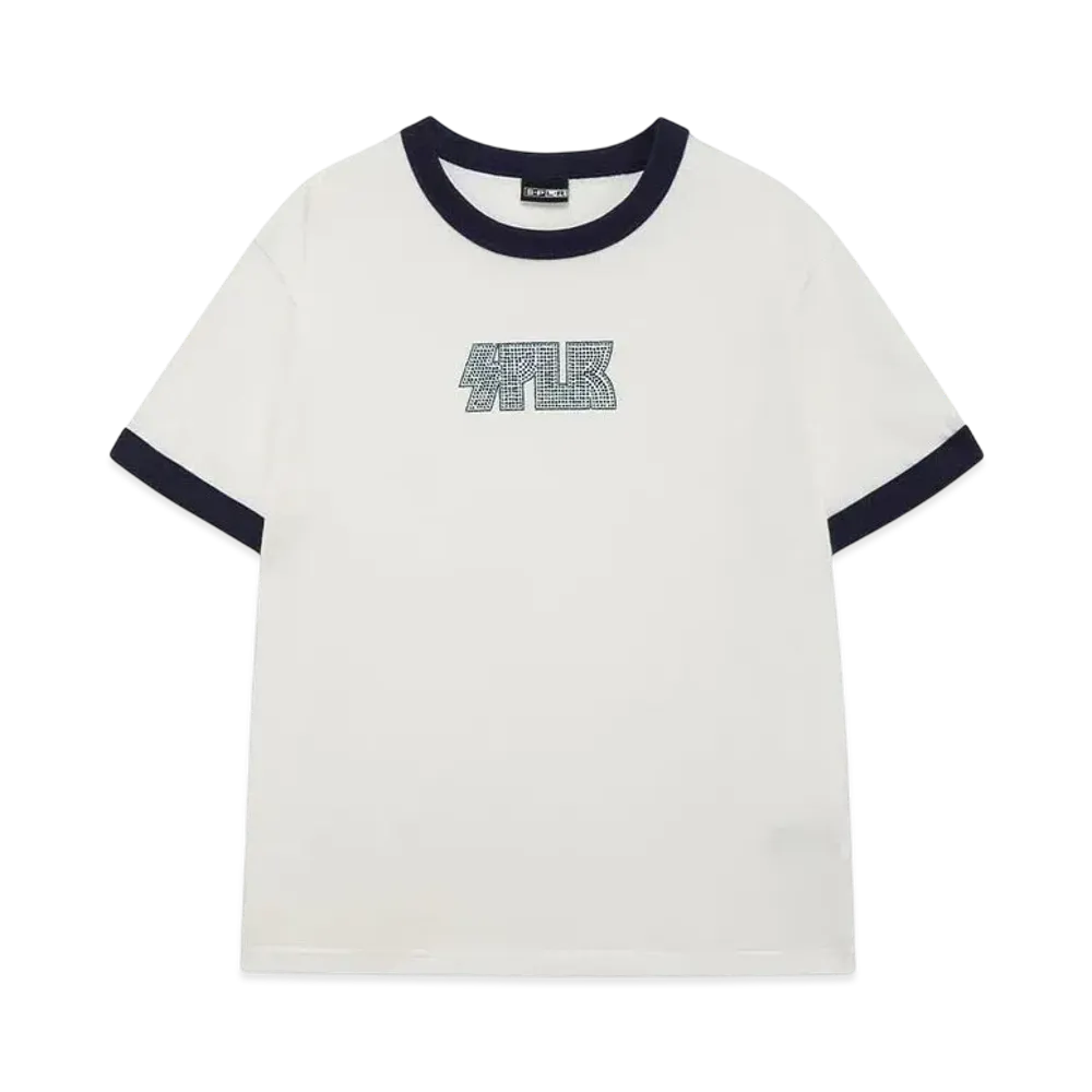 SPLR Rhinetonse Logo Ringer Tee "White"