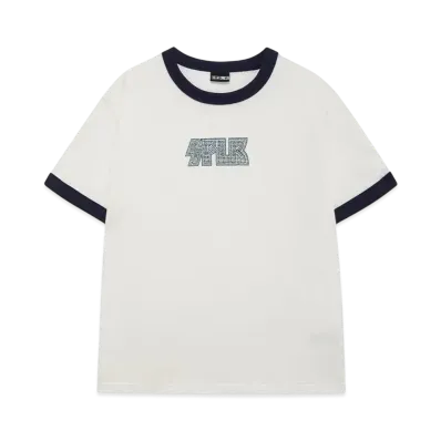 SPLR Rhinetonse Logo Ringer Tee "White"