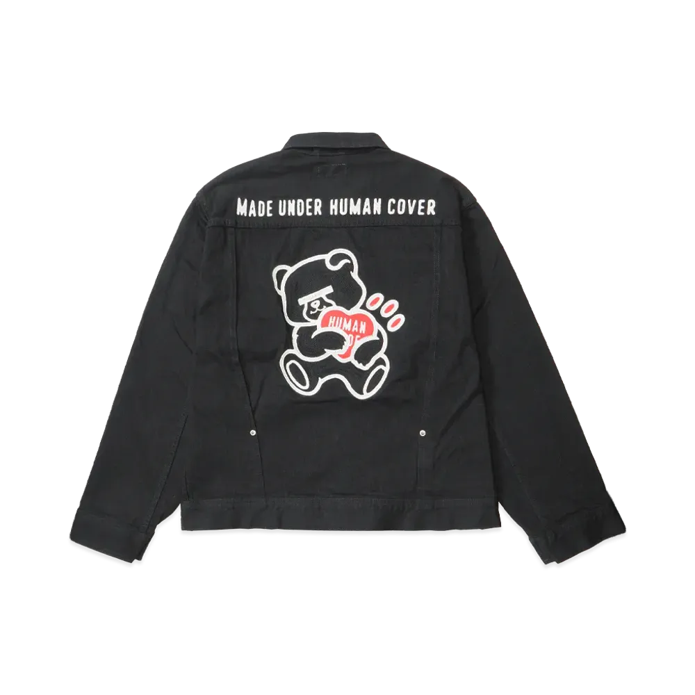 HUMAN MADE x UNDERCOVER Denim Jacket "Black"