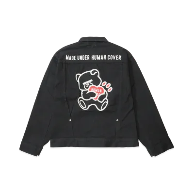 HUMAN MADE x UNDERCOVER Denim Jacket "Black"