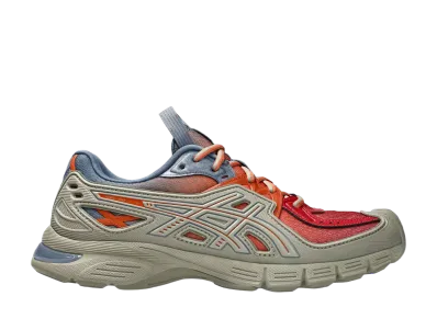 Kiko Kostadinov Studio Asics UB13-S Gel-SD-Lyte "Olive Grey/Rust Orange"