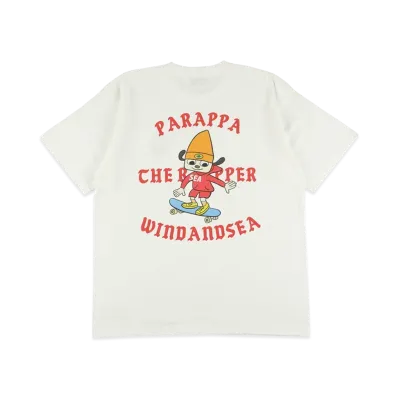 WIND AND SEA x PARAPPA THE RAPPER S/S Tee "White"
