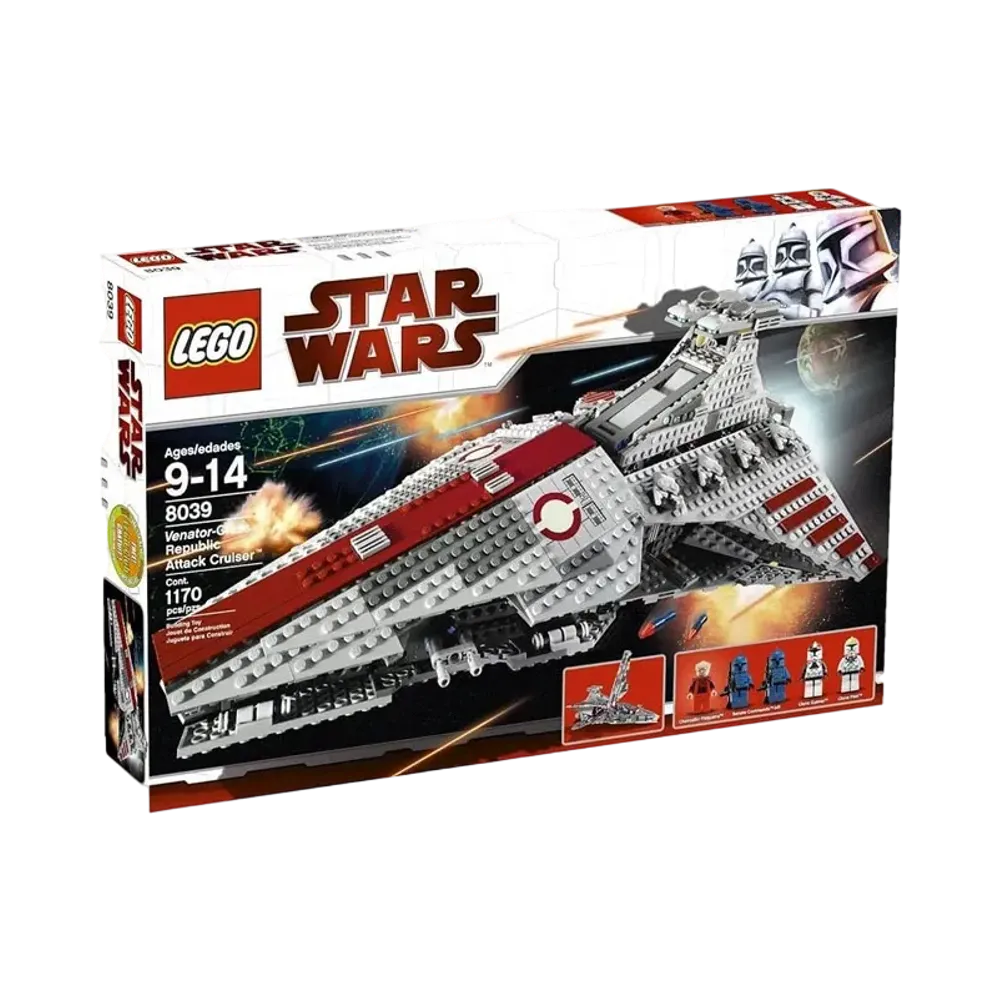 LEGO STAR WARS "Venator-class Republic Attack Cruiser" [8039]