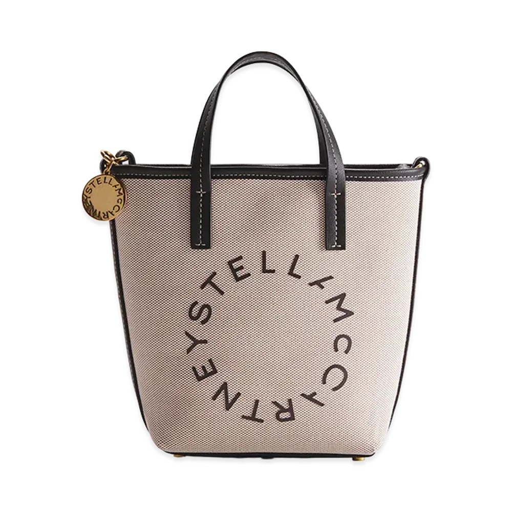 H&M x Stella McCartney Women's Small Canvas Tote Bag "Beige"