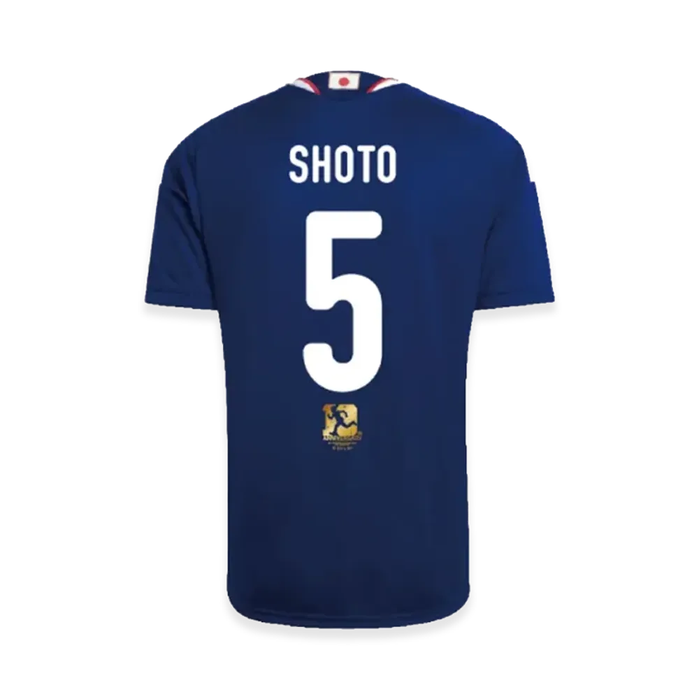 adidas x My Hero Academia Soccer Japan 2026 Home Replica Jersey #5 SHOTO "Japan Blue"