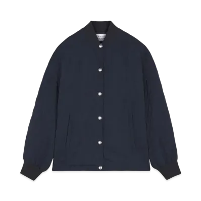 Maison Kitsune Quilted Blouson "Navy"