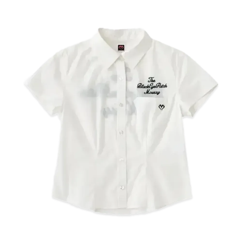 BlackEyePatch WOMEN x MOUSSY Bep Compact Shirt "White"