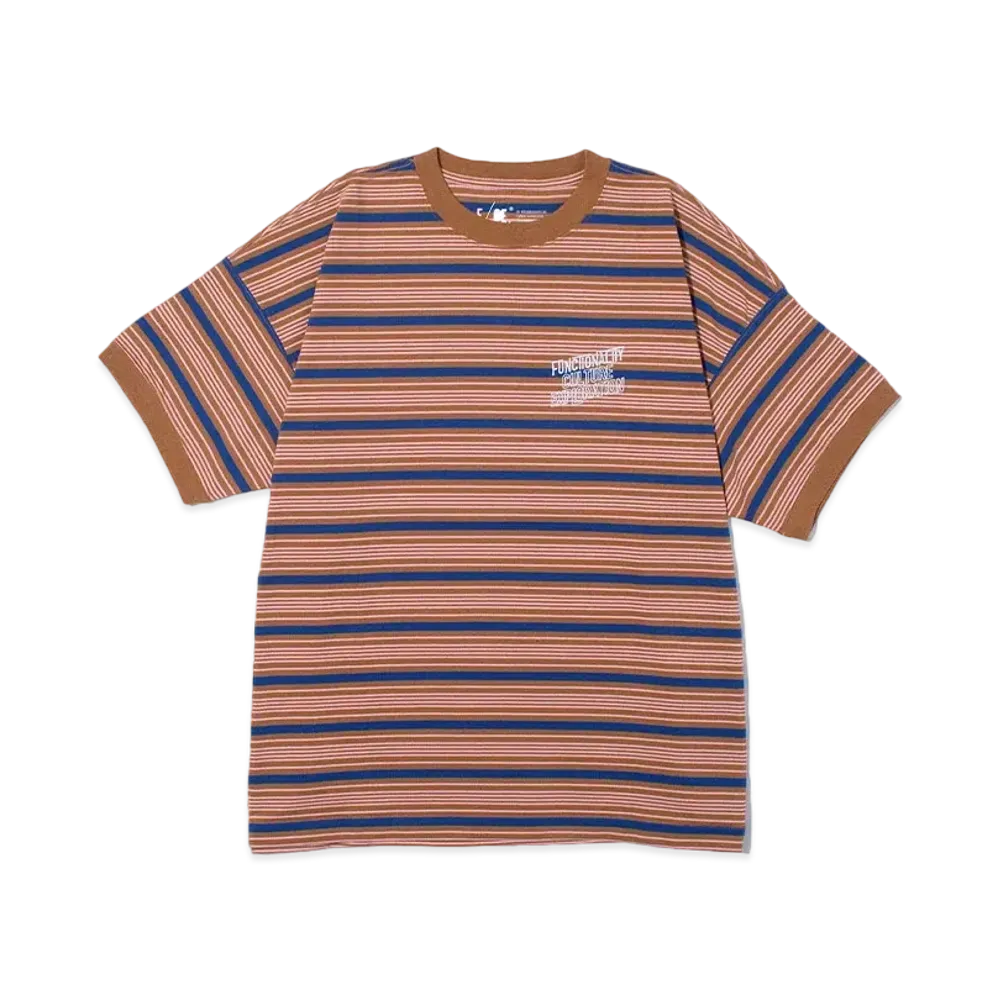 F/CE. Border Ringer Tee "Pink"