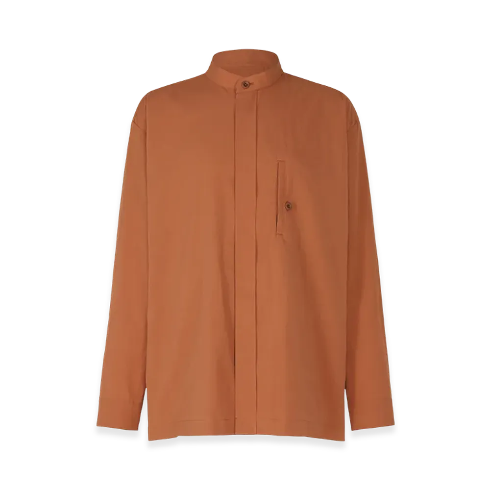 IM MEN White Shirt "Terracotta"