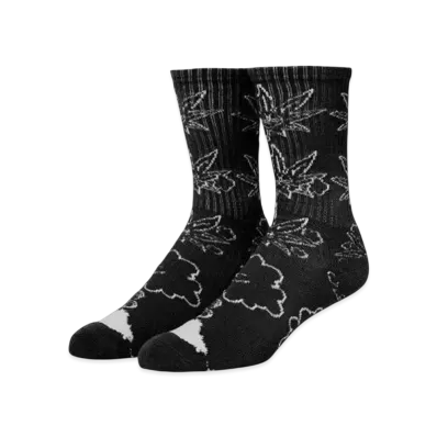 HUF Self Destruction Buddy Socks "Black"