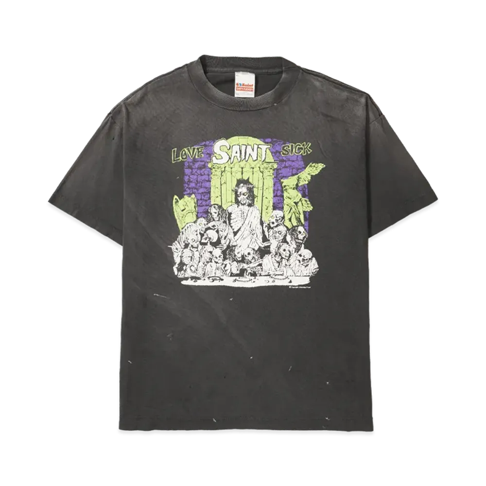 SAINT Mxxxxxx SS T-Shirt/Love Sick "Black"