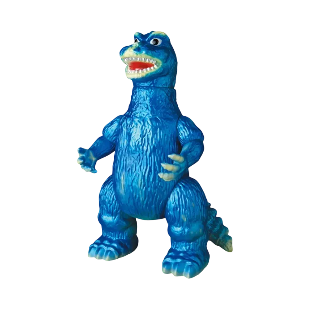 MEDICOM TOY / Sofvi Life "GODZILLA VINYL WARS EX" Giant Pretty Godzilla (Metallic Blue)
