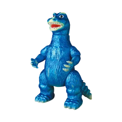 MEDICOM TOY / Sofvi Life "GODZILLA VINYL WARS EX" Giant Pretty Godzilla (Metallic Blue)