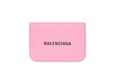 BALENCIAGA Cash Mini Wallet "Pink"