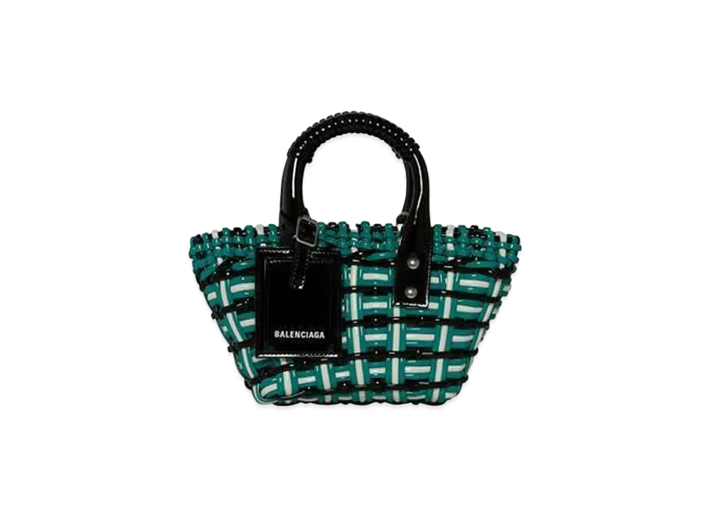 BALENCIAGA Women's Bistro XXS Basket With Strap "Black"