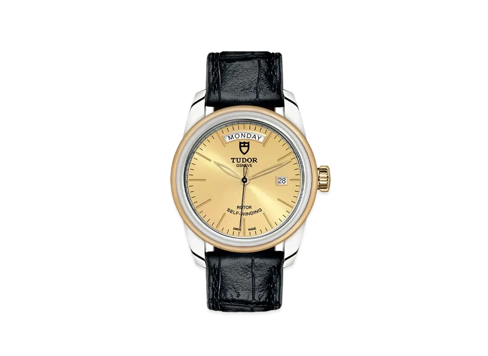 TUDOR GLAMOUR DATE + DAY