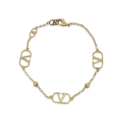 Valentino Women's "Vlogo Signature" Bracelet "Gold"