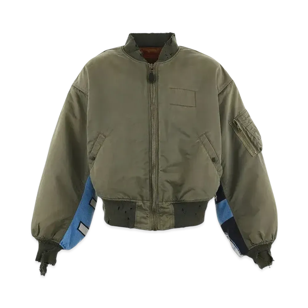 SAINT Mxxxxxx Damage MA-1 Jacket "Khaki"