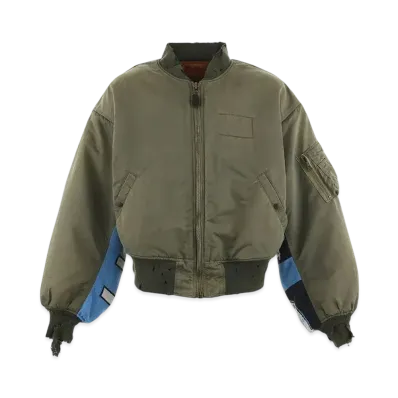 SAINT Mxxxxxx Damage MA-1 Jacket "Khaki"