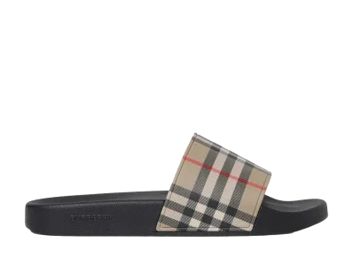 Burberry Women's Slippers Check "Nude&Neutrals"