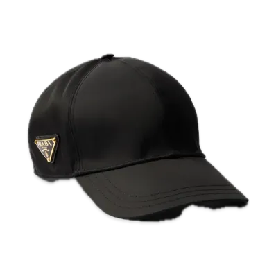 PRADA Re-Nylon Baseball Cap "Black"