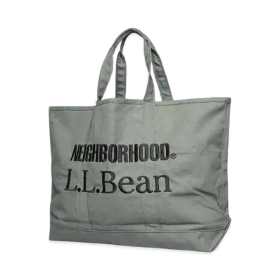 NEIGHBORHOOD x L.L.BEAN . Grocery Tote "Olive Drab"