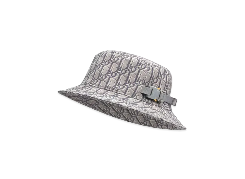 Dior Oblique Bucket Hat Dior Oblique Jacquard "Deep Gray"