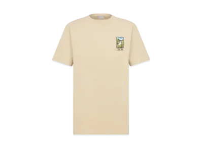 Dior x Jack Kerouac Men's Relaxed Fit T-shirt "Beige"