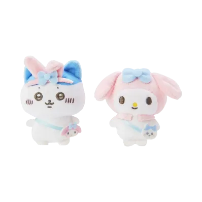 Sanrio -Chiikawa- Chiikawa x My Melody Pair Brooch (Hachiware)