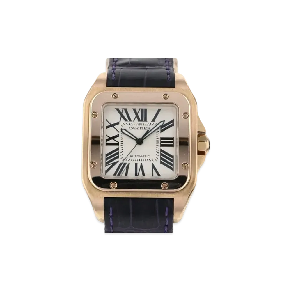 Cartier Santos 100 LM "Silver" W20095Y1