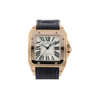 Cartier Santos 100 LM "Silver" W20095Y1