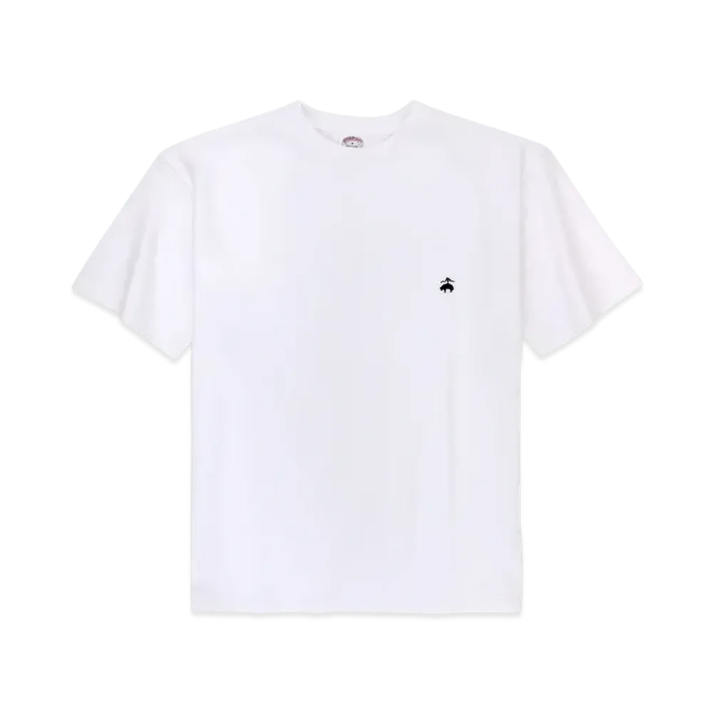 Brooks Brothers USA Cotton Jersey Heavyweight GF Logo T-Shirt "White"