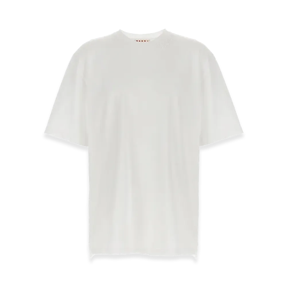 MARNI Logo Patch T-Shirt "White"