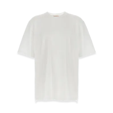 MARNI Logo Patch T-Shirt "White"