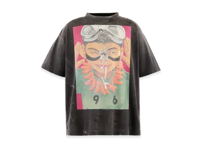 SAINT Mxxxxxx x Tekkonkinkreet x Geeks Rule SS T-Shirt/Kuro "Black"
