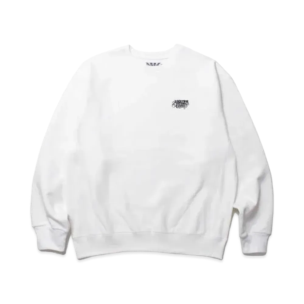 APHRODITEGANG CLASSIC LOGO HEAVY WEIGHT SWEAT SHIRT "White"